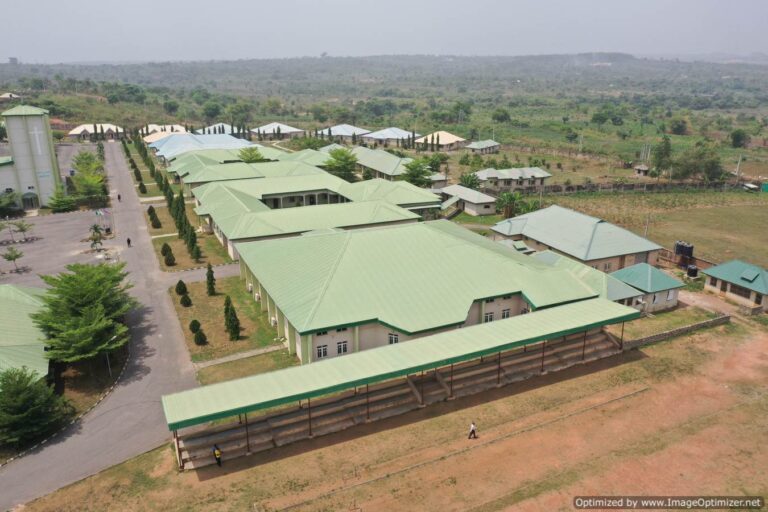 Aerial view of the Peter Akinola Foundation campus